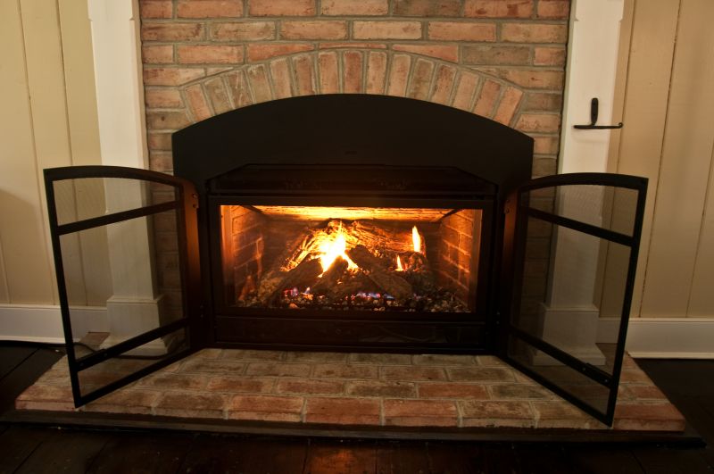 Brick Fireplace Installation
